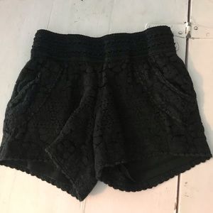 Black shorts